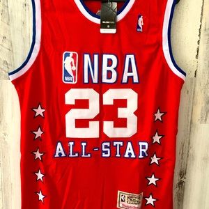 Michael Jordan-#23-ALLSTAR JERSEY-100%Stitched-NWT